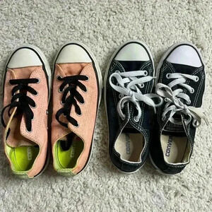 Lot of 2 Size 13 Low Top Chuck Taylor All Star Converse